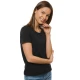 Moteriški juodos spalvos marškinėliai Dian JS/SD211/13