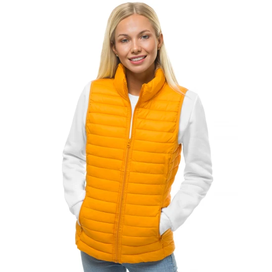 Tamsiai geltonos spalvos liemenė Julia JS/M23038/333