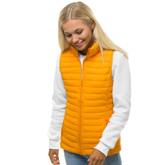 Tamsiai geltonos spalvos liemenė Julia JS/M23038/333