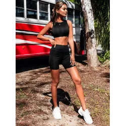 Women's black set Gabi