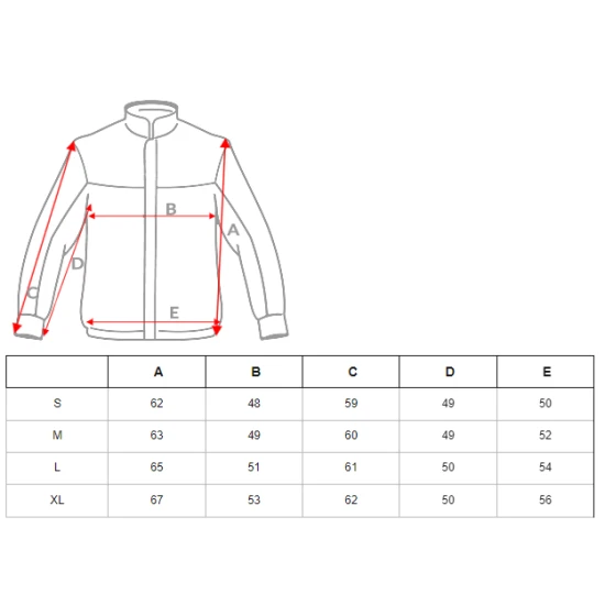 Ruda striukė Krimor JS/16M9103/84