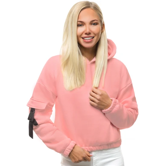 Šviesiai rožinis moteriškas megztinis Caroline O/12104