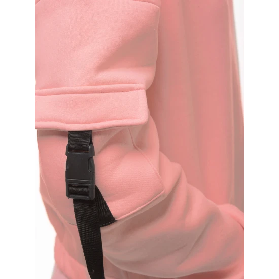 Šviesiai rožinis moteriškas megztinis Caroline O/12104