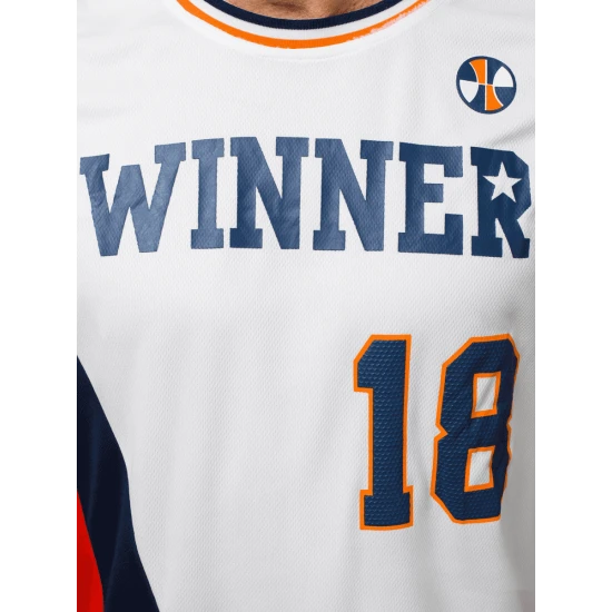 Baltas vyriškas sportinis kostiumas Winner JS/68C10167