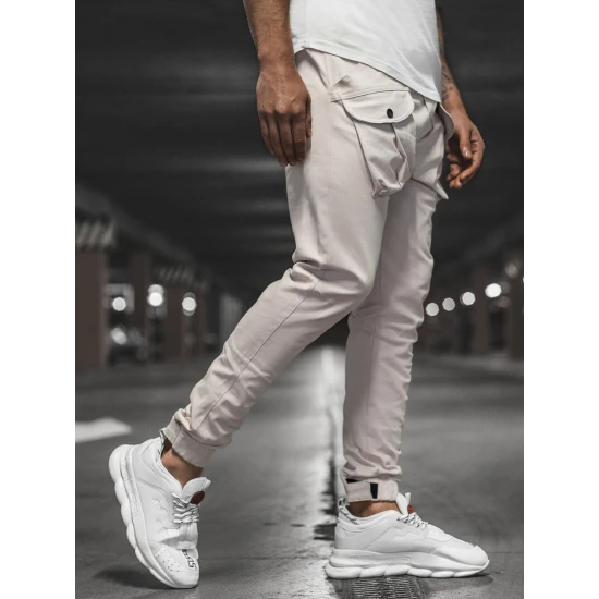 Akcija: Vyriški balti jogeriai Simir G/11144