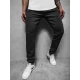 Vyriškos juodos laisvalaikio kelnės Sergo Laisvalaikio kelnės