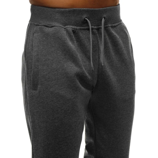 Vyriškos tamsiai pilkos laisvalaikio kelnės Sergo JS/XW01