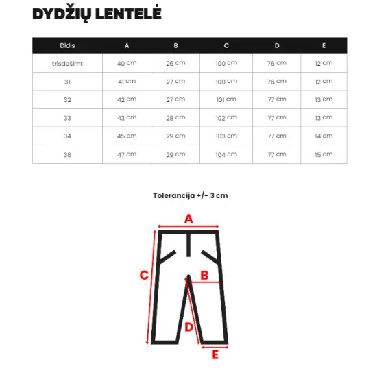 Juodos vyriškos kelnės Chino DJ/550174
