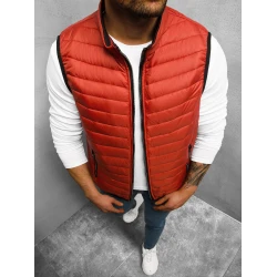 Vyriška raudonos spalvos liemenė Tirol