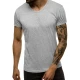 Vyriški šviesiai pilkos spalvos marškinėliai Dimel