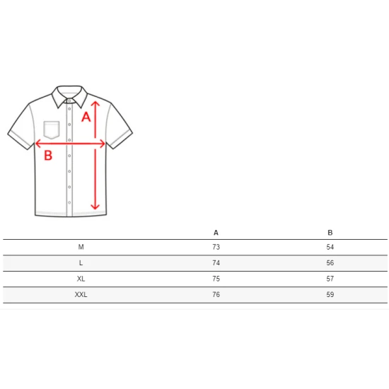 Vyriški balti marškiniai Julian KX1032