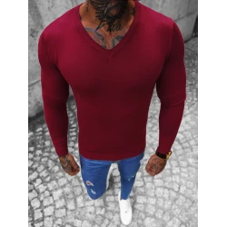 Akcija Bordo vyriškas megztinis Gozil