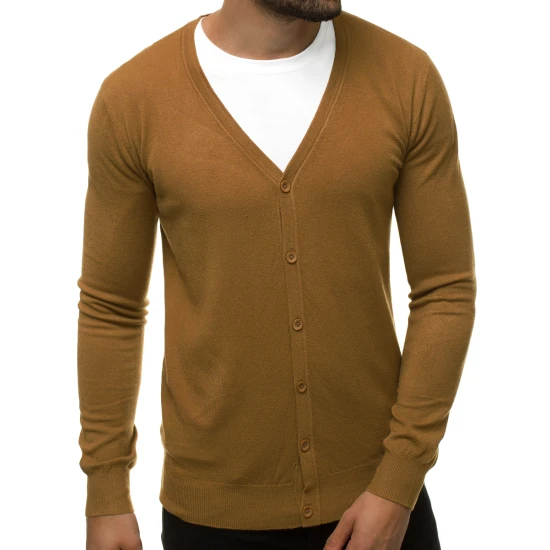 Akcija Vyriškas rudos spalvos megztukas Oti TMK/YY06/7