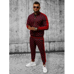 Juoda - raudona vyriškas komplektas Oran