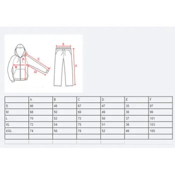 Чёрный мужской спортивный комплект Teron