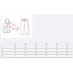 Juodas vyriškas sportinis komplektas Vikol