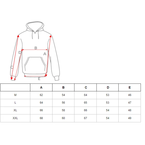 Džemperis su gobtuvu baltas Ifer JS/3B566