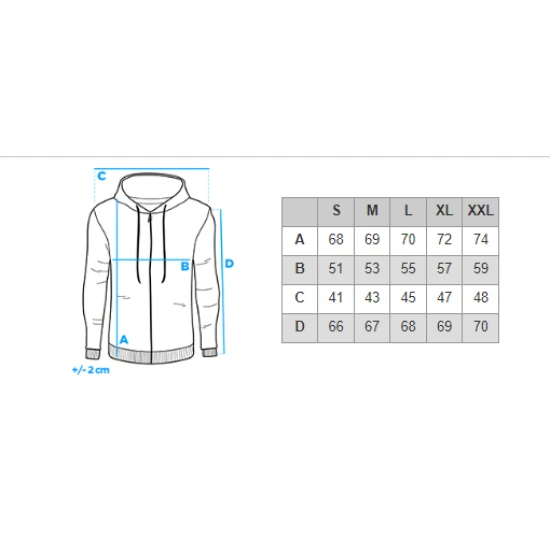 Tamsiai pilkas džemperis su gobtuvu Vona V2 OM-SSNZ-22FW-014