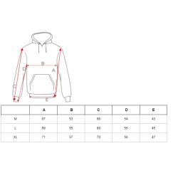 Juodas džemperis Ham