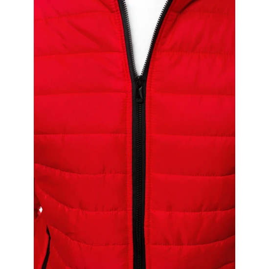 Vyriška pavasarinė - rudeninė striukė raudonos spalvos Nosal JS/MY13