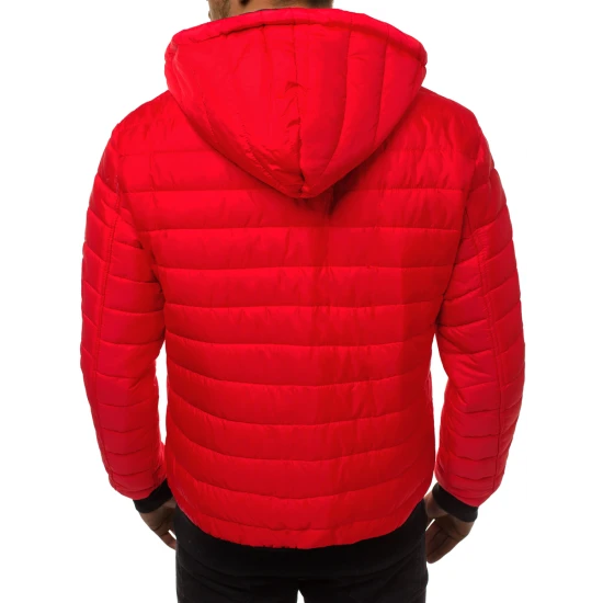 Vyriška pavasarinė - rudeninė striukė raudonos spalvos Nosal JS/MY13