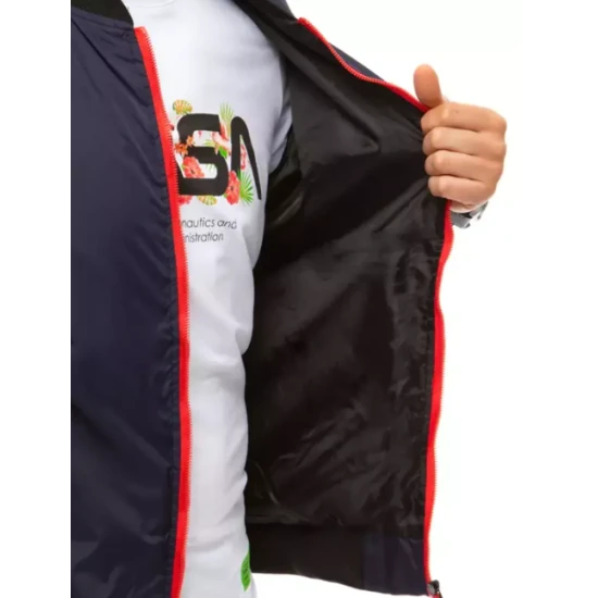 Vyriška tamsiai mėlynos spalvos striukė Rain TX3686