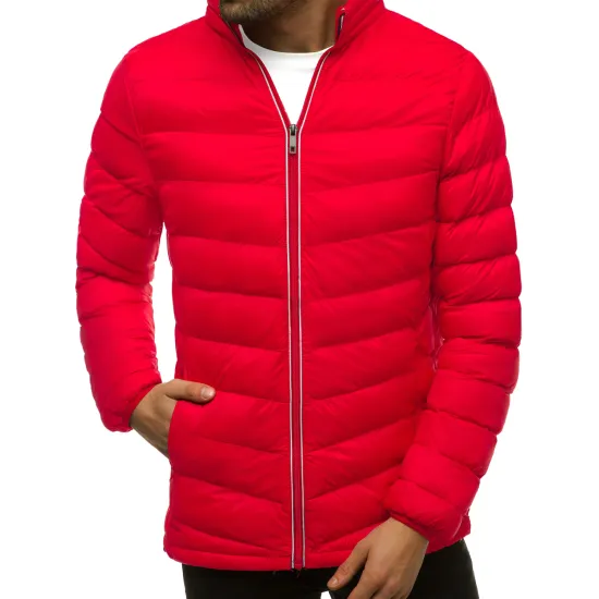 Men's transitional red jacket Maril JB/JP1100 - TX3546