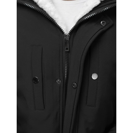 Juodos spalvos žieminė striukė Lendo O/5832Z