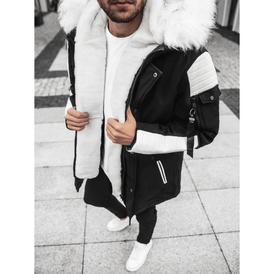 Juodos spalvos žieminė striukė Lendo O/5832Z