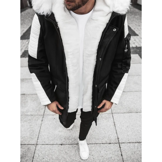 Juodos spalvos žieminė striukė Lendo O/5832Z