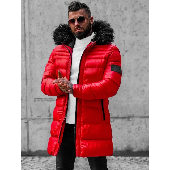 Vyriška raudona žieminė striukė Reger O/M801