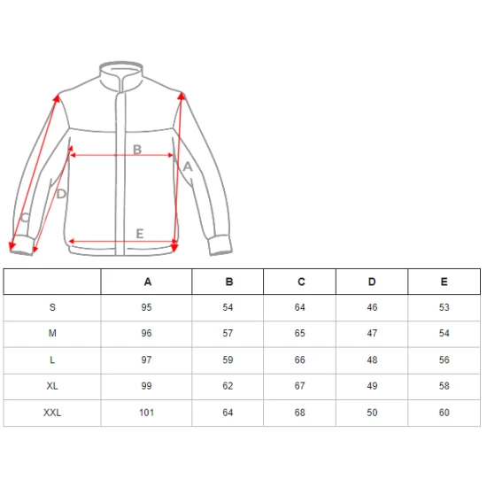 Vyriška raudona žieminė striukė Reger O/M801