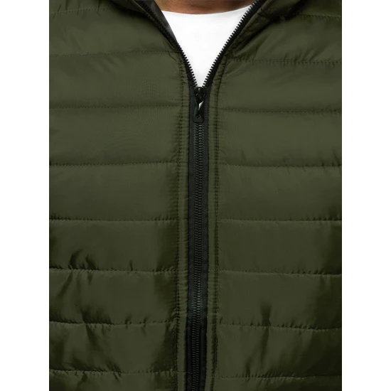 Vyriška pavasarinė - rudeninė striukė žalios spalvos Nosal JS/MY13