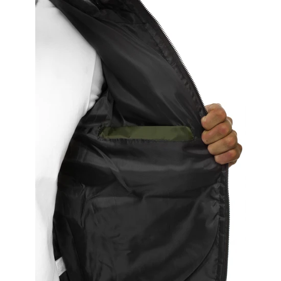 Vyriška pavasarinė - rudeninė striukė žalios spalvos Nosal JS/MY13