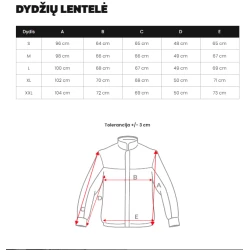 Juoda  blizgi vyriška striukė su gobtuvu Monakko