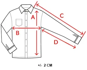 Suuruste tabel (cm)