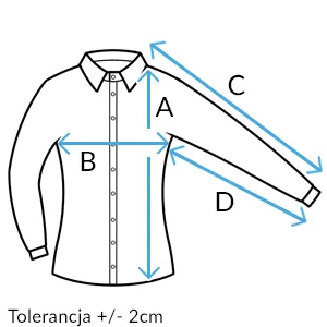 Tabela rozmiarów (cm)